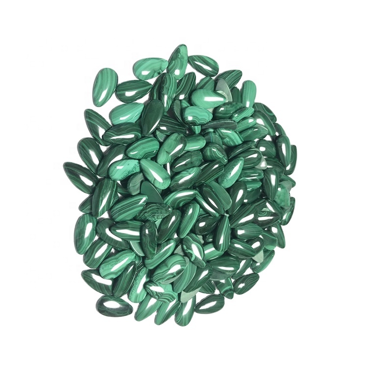 Malachie Pear Coachon AaA Tulaga lelei Malachie Pear Caboochns Malacheite Cabs Debstone 37