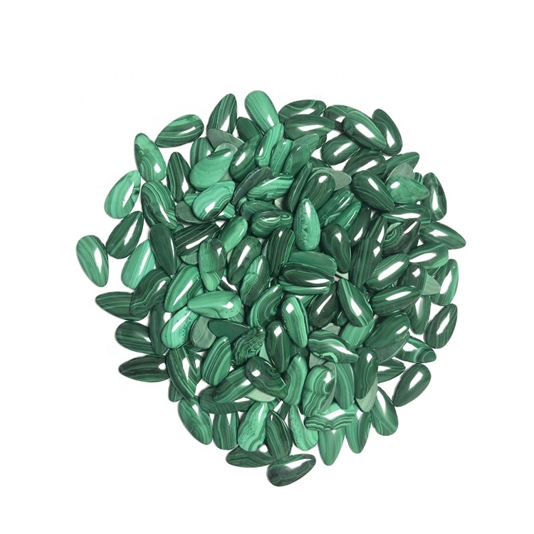 Malachie Pear Coachon AaA Tulaga lelei Malachie Pear Caboochns Malacheite Cabs Debstone 39