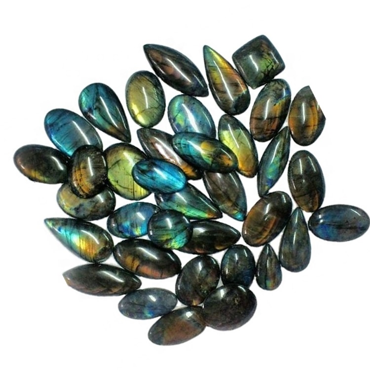 Qaab-dhismeedka Fancradorite ee Stree SIBRADORIte Street Fancy Plan Pols Capochon Labradorinte Flose Gemstone 33