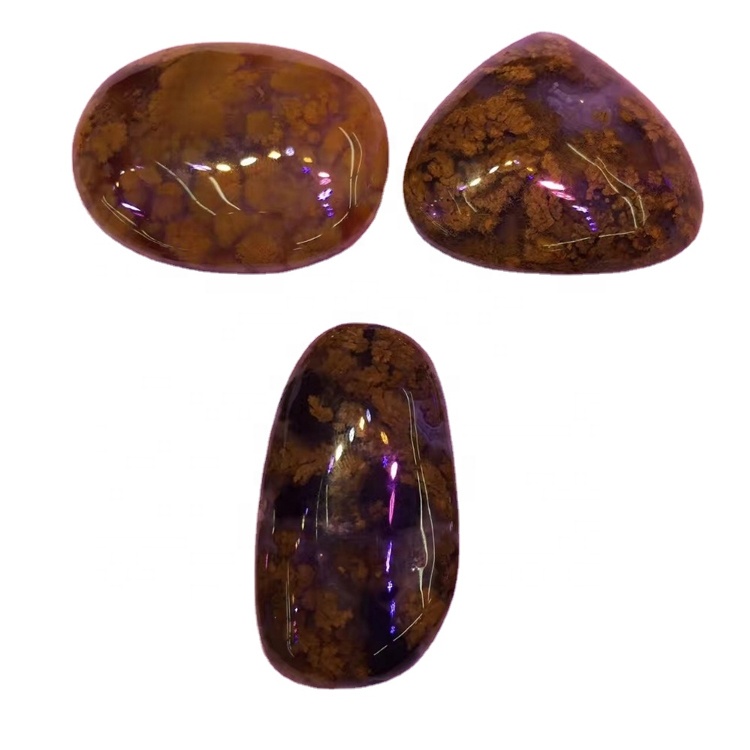 Moss agate cabochn moss agate agate great gemstone caborchon - stone cabochn 33