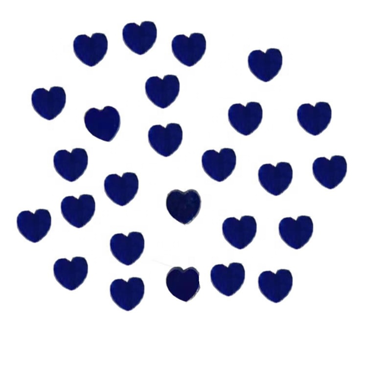 Lapis心形状Lazuli Lapis光滑心脏形状雕刻宽松宝石Lazuli Lapis Cabochon Gemstone 30