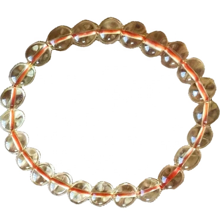 Corte redondo de corte de citrino Tamaño calibrado Color amarillo Piedra preciosa Todo es 100% natural Cat 26