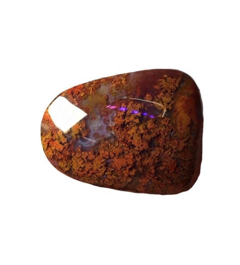 Asili ya kahawia moss agate gemstone moss agate cabochon moss agate jwelery 37