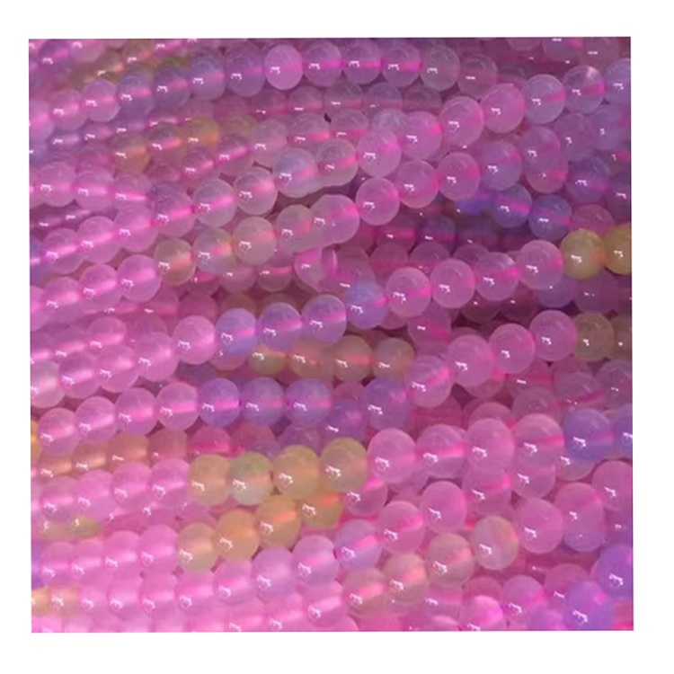 Conjunto de pulseras Pulsera de cuero Pulsera Agata Rosa Cuarzo Hematita Gemstone Día Madres Regalo Mamá Regalo para su mamá 33