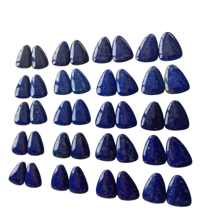 Lapis Fancy Shape forato cabochon Cabochon abbinamento paia preziose preziose 31