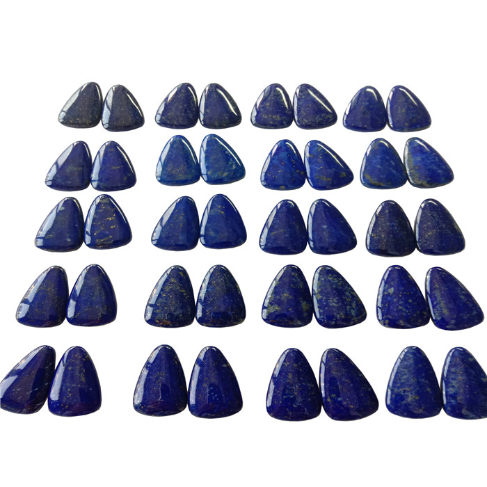 Lapis Fancy Shape forato cabochon Cabochon abbinamento paia preziose preziose 39