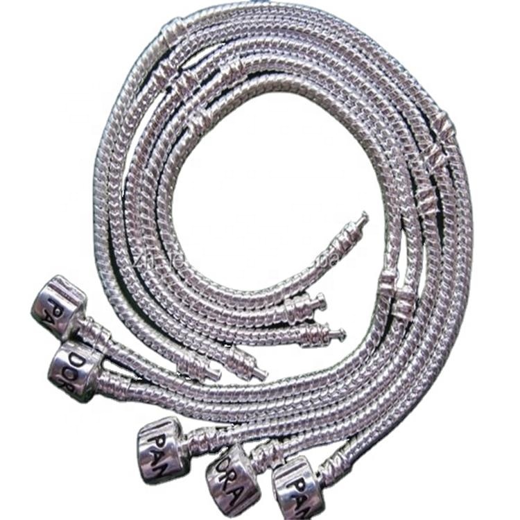 الاسترليني 925 الفضة - سوار سلسلة مطلي الروديوم 8