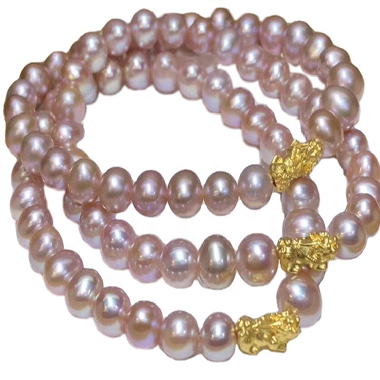 மொத்த இயற்கை பெர்ல் காப்பு நகைகள் 24