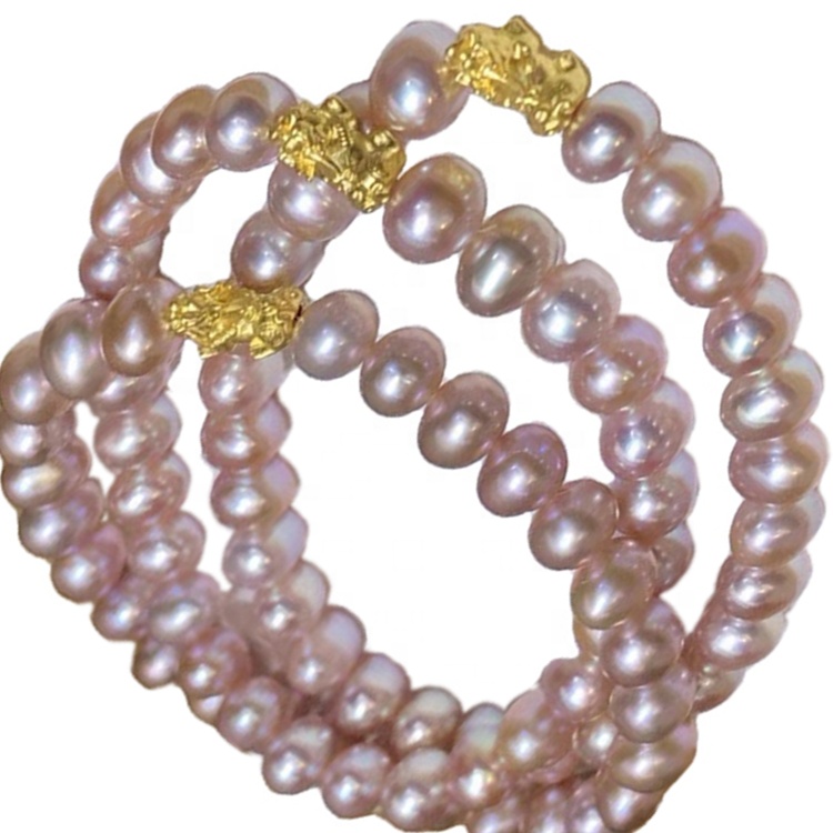 மொத்த இயற்கை பெர்ல் காப்பு நகைகள் 28