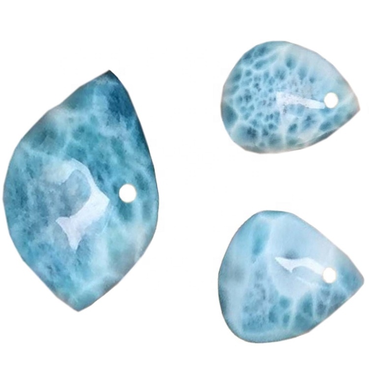 ನೈಸರ್ಗಿಕ ಲ್ಯಾರಿಮಾರ್ ಕ್ಯಾಬೊಚನ್ ಮಣಿ ಲಾರ್ಮಿರ್ ಜೆಮ್ಸ್ಟೋನ್ ಕ್ಯಾಬೊಚನ್ ಸಡಿಲ ರತ್ನದ ಕಲ್ಲು 36