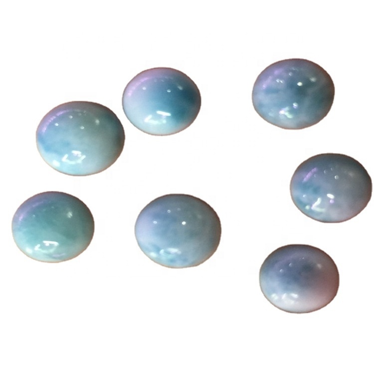 Laruine Larimar Putaran lancar Grosir Grosir Grosir Loose Grosir Kanggo Nggawe Perhiasan 38