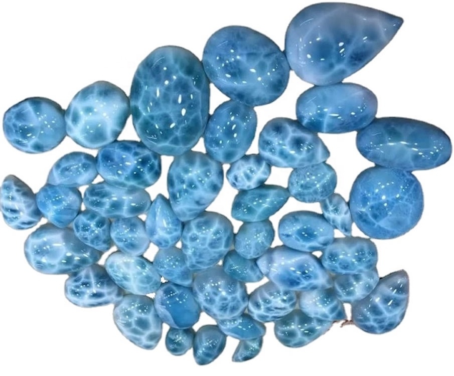 3 ਏ ਗਰੇਡ ਲਾਰਮਾਰ ਕੈਬੋਨ ਕੁਦਰਤੀ ਲਾਰੀਮਰ ਰਤਨਮਰ ਰਤਨ 36