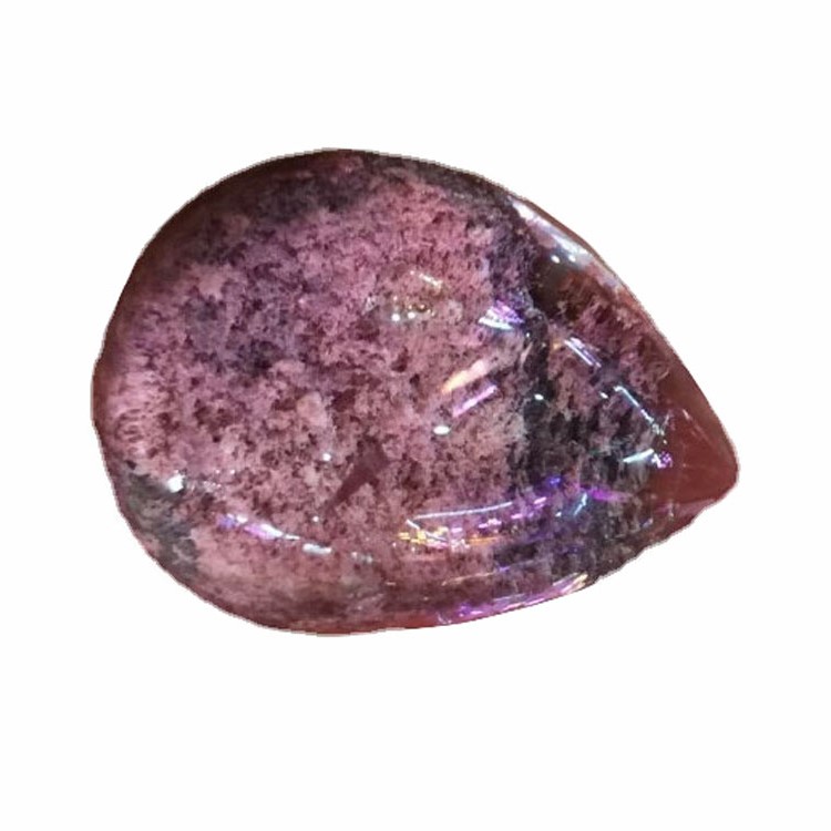 Muoti korut Red Phantom Crystal Quartz Cabochons muoti korut 35