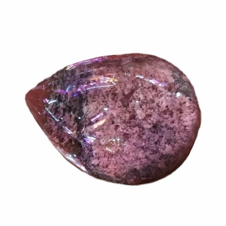 Muoti korut Red Phantom Crystal Quartz Cabochons muoti korut 39