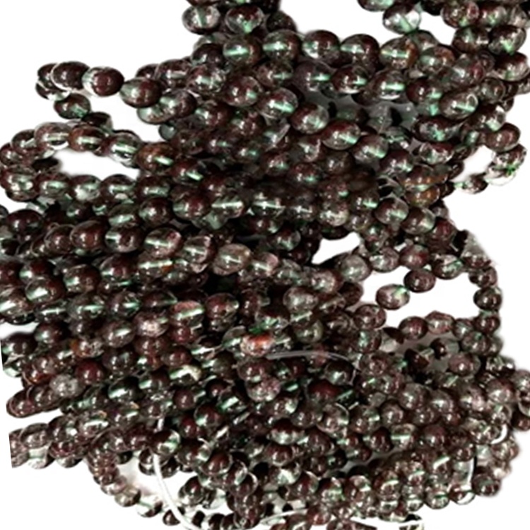 Ghost Natural Ghost Phantom Quartz Crystal Perles rondes Bracelet Quantité de masse Faire de gros 28