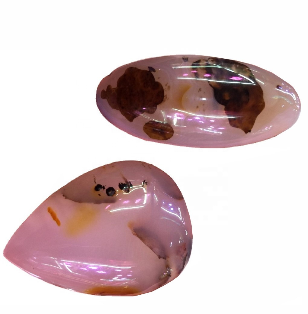 100% Bootwana Agate Agwana Bee Belochọn na-emebi Gemstone 39