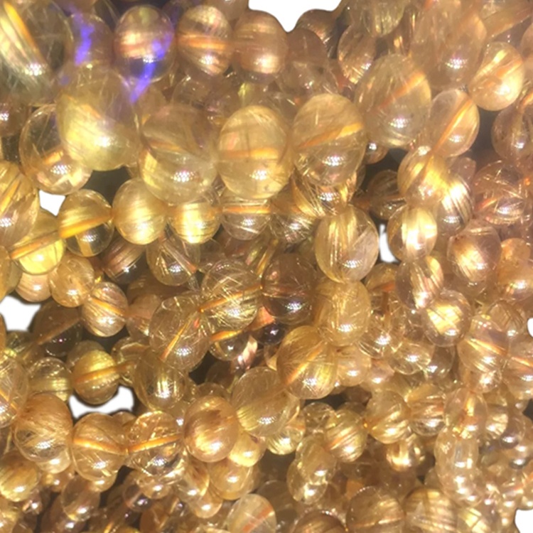 இயற்கை தளர்வான ரத்தினம் வண்ணமயமான ஃவுளூரைட் சுற்று மணிகள் வளையல்கள் வாடிக்கையாளர்களின் வளையல்கள் வளையல்கள் 31