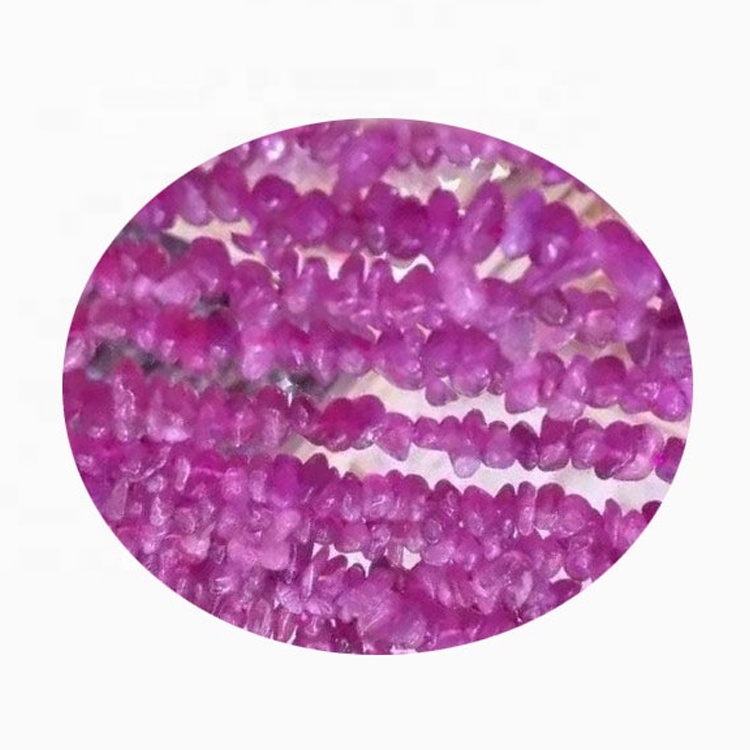 Pink Tourmaline Chip Beads Strand Gemstone Chips Gemstone Beads Juweliersware maak voorsiening 19