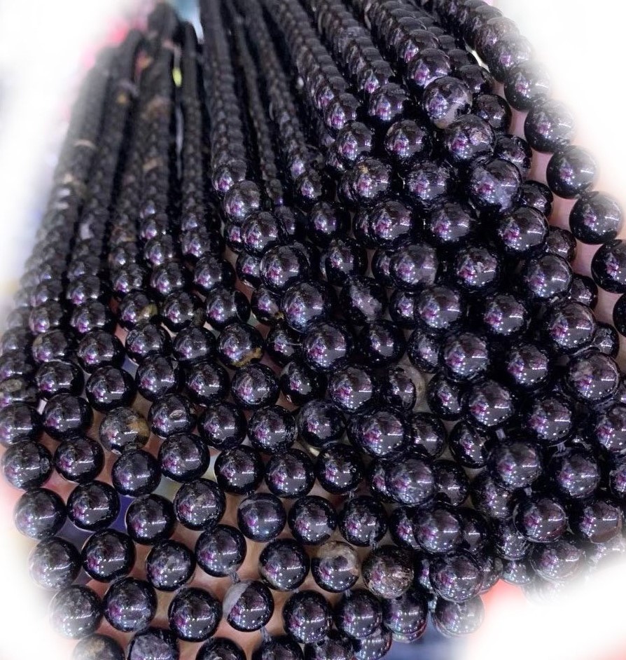 Сапраўдная натуральнае віно чырвоны гранат друзлы пацеркі класа 3а круглая форма 35