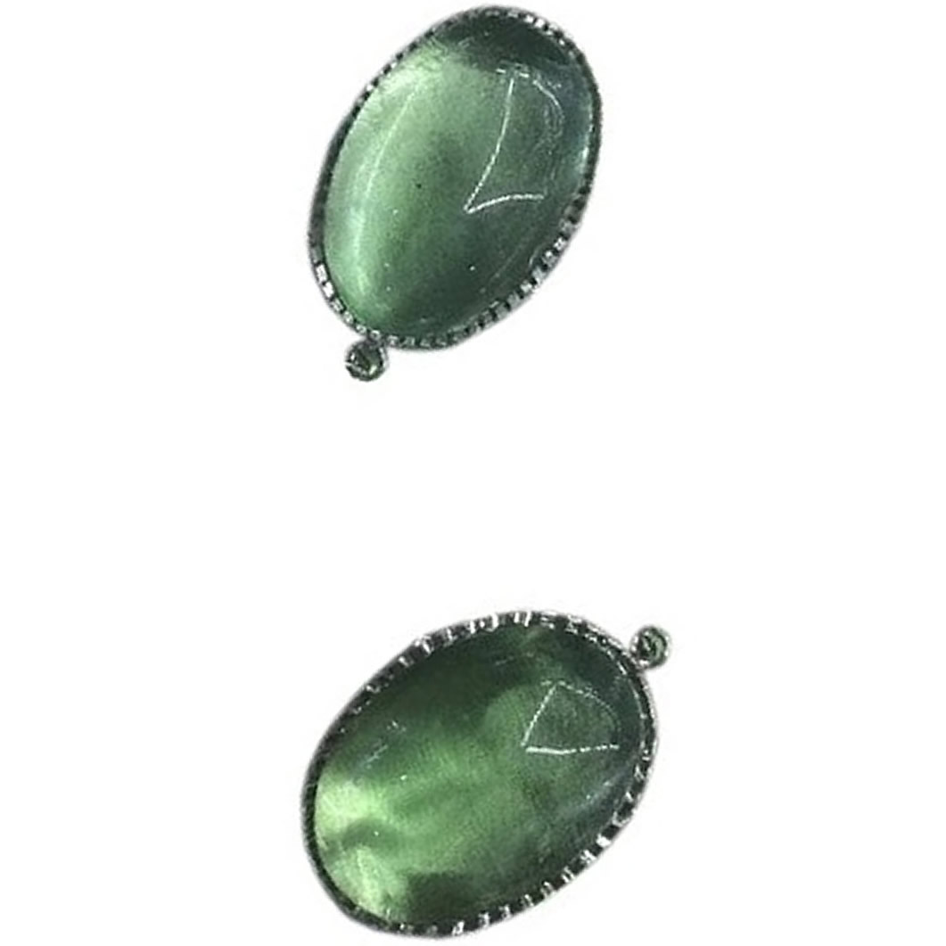 Mmepụta Fillite Pluorite Pluorite Rystal Rystal quarttople 925 Silver 35