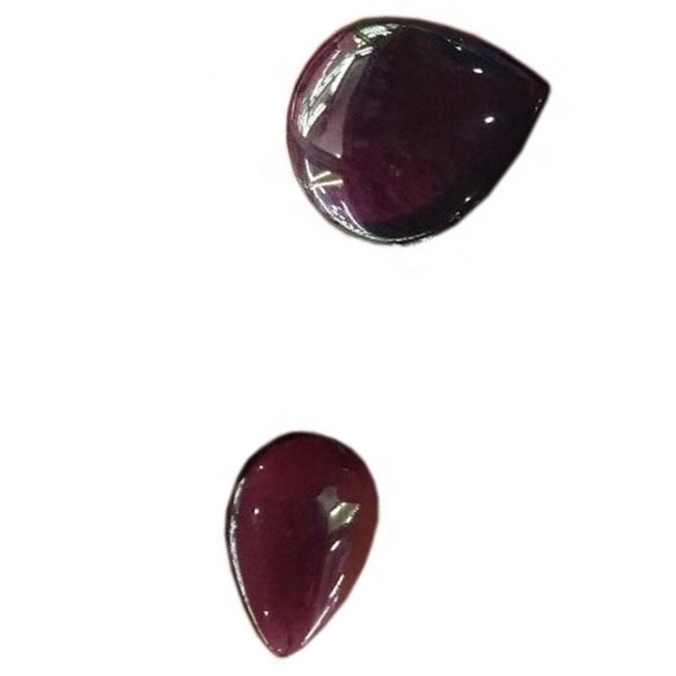 Natyrore Garnet Loose Cabochons Gemstones Etike Shape Kristal Size të ndryshme mund të bëjë 31
