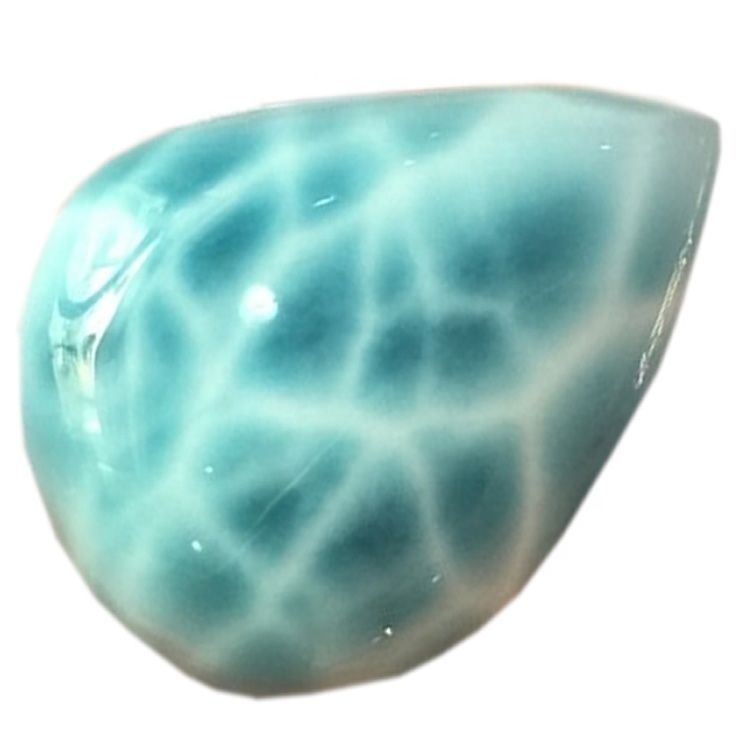 ਕੁਦਰਤੀ ਅਸਲੀ ਨੀਲੀ ਲਾਰਮਾਰ ਕੈਬੋਥਨ ਚੋਟੀ ਦੇ ਕੁਆਲਟੀ ਦੇ ਐਮਾਜ਼ਜ ਗਹਿਣਿਆਂ ਨੂੰ ਬਣਾਉਣ ਵਾਲੇ ਲਾਰਿਮਾਰ loose ਿੱਲੀ ਰਤਨ ਨਾਸ਼ਾਟ 34