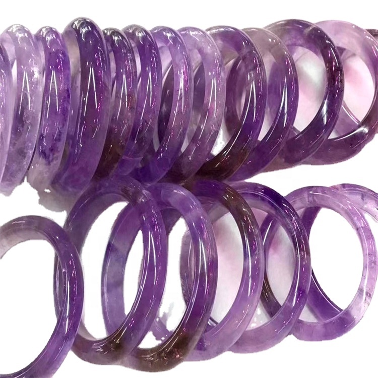 አንቴሎ ቀንድ የሆድ አሜቴስ የአሜቲቶስት አምባር የባዕድ ባንኮክ ተፈጥሮአዊ ጥሬ AMAM AMEDYST ድንጋይ ክሪስታል ድንጋጌ 36