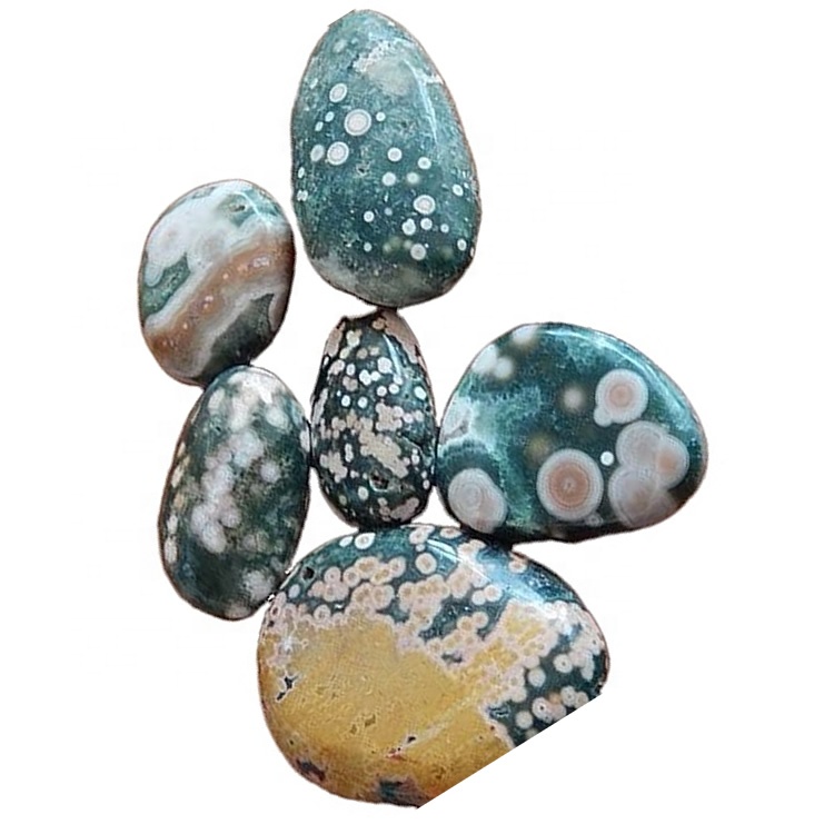 Oke Osimiri Jasper Cabochon kacha mma mma gascone eji aka eji aka ya mma 34