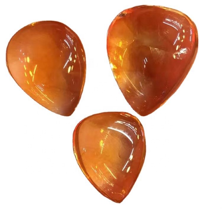 Natural Citrine AAA класстагы Rose Shitrine Sitrine алмурут формасы Gemstone Flatsto Pear формасы Cutsone 32