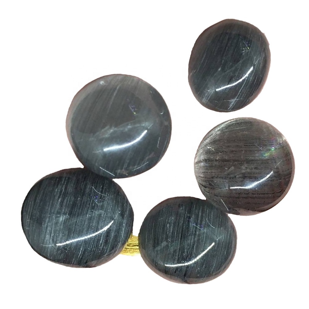 Na-acha anụnụ anụnụ na-acha anụnụ anụnụ na-acha ọbara ọbara robal Cabochon si Madagascar rụrụ rumose 37