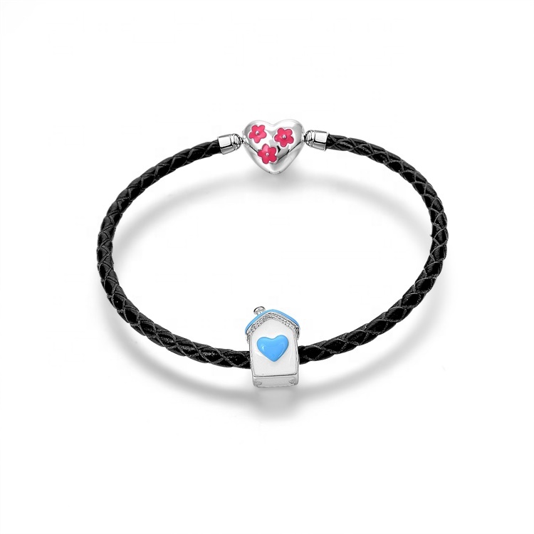 العلامات التجارية المعروفة 925 سوار الفضة 15