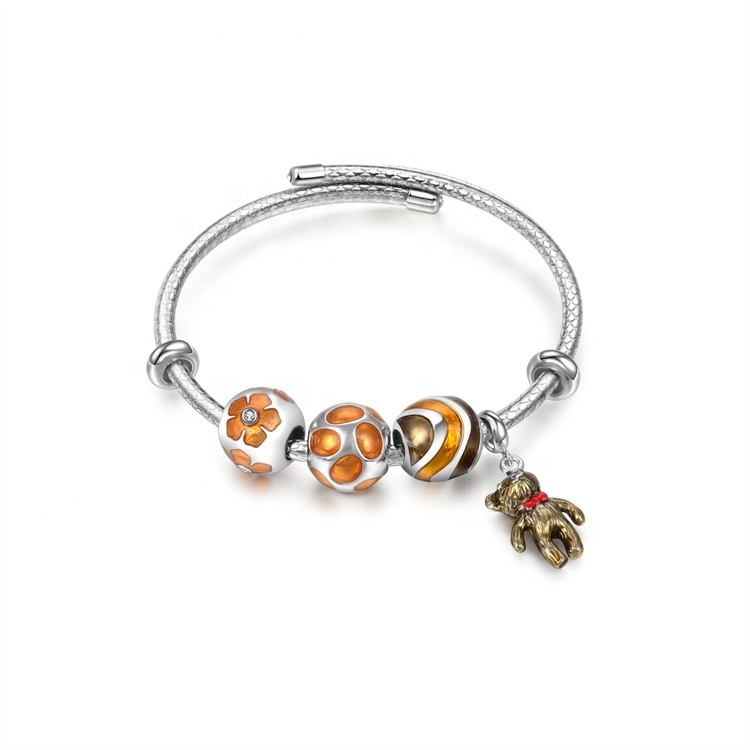 925 Sterling Silber überzogene Schmuckmode Armbänder 11