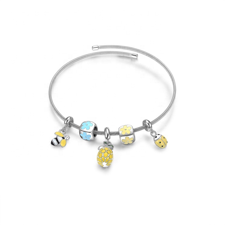 925 Sterling Silber überzogene Schmuckmode Armbänder 13