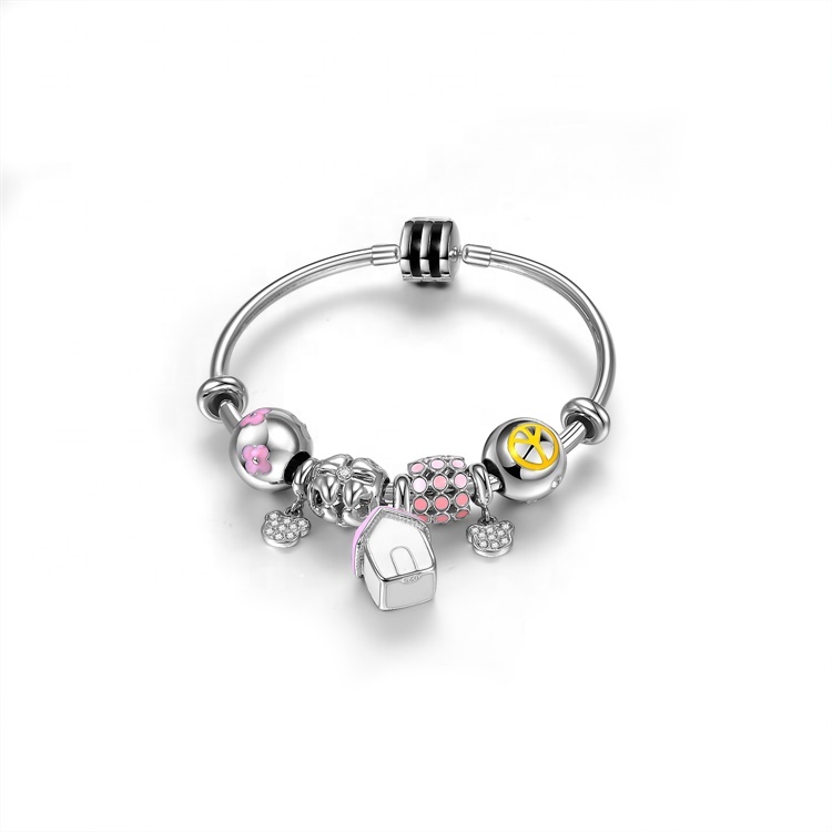 925 Sterling Silber überzogene Schmuckmode Armbänder 15