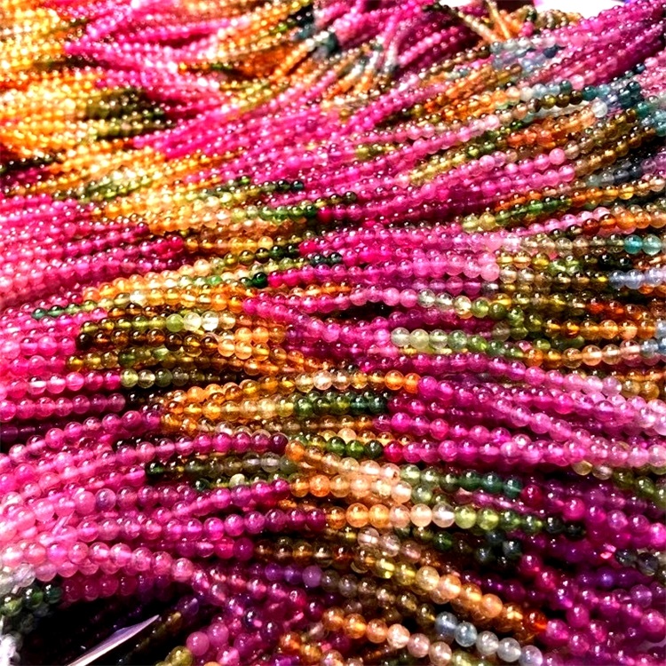 Табигый турмалин көп бош гермстон мончоку зергер буюмдары үчүн сонун 11