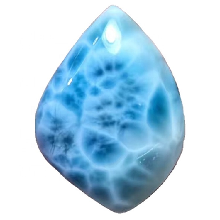 ເຄື່ອງປະດັບເຄື່ອງປະດັບທີ່ມີເຄື່ອງປະດັບເພັດທີ່ LariMar Gemstone Lot Lock Gemstone Lotay Queen ສີຟ້າປະສົມສີຟ້າສີຟ້າ cabochon 30