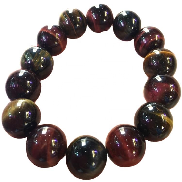 ஆண்கள் \ 'கள் பாணி இயற்கை tigereye மணி காப்பு இயற்கை புலி கண் புலி \' கள் கண் tigereye மென்மையான சுற்று மணிகள் 32