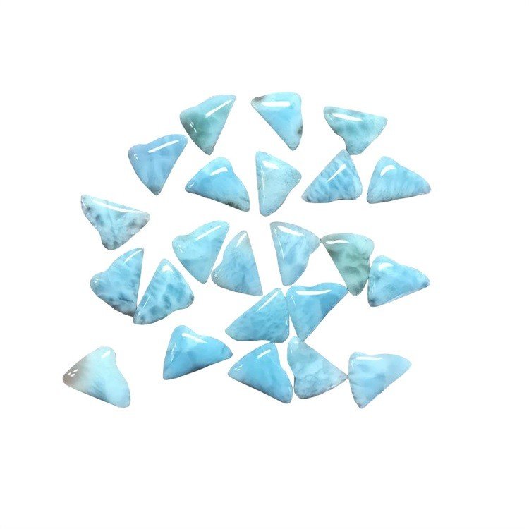 Natural larimar isingarrefu chimiro cabokon gemstone gadzira Wholesale 34