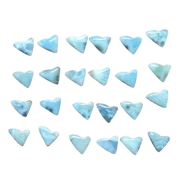 Natural larimar isingarrefu chimiro cabokon gemstone gadzira Wholesale 36