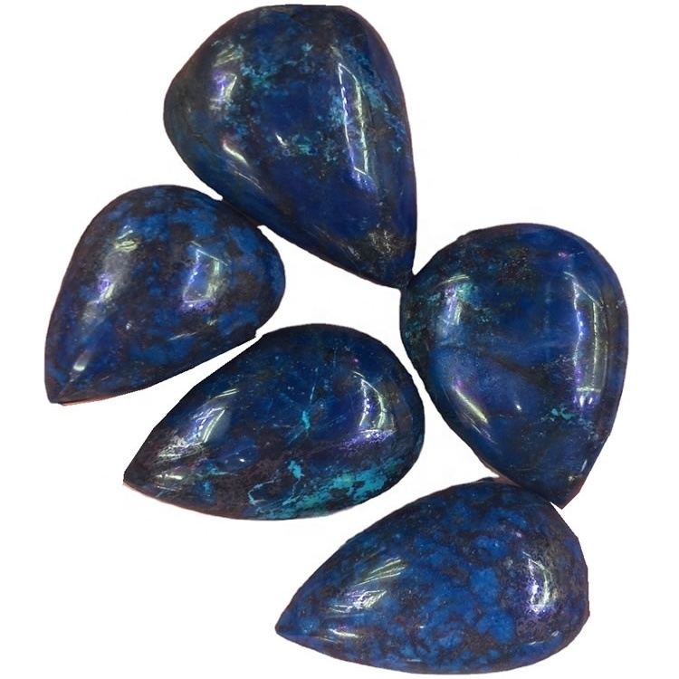 I rrallë! Gemtë CHRYSOCOLLA cilësi të mahnitshme! Natyrore CHRYSOCOLLA CABOCHON CABOCHON HANDCRAFT SEMI PRECIOUS Stone për bizhuteri 33