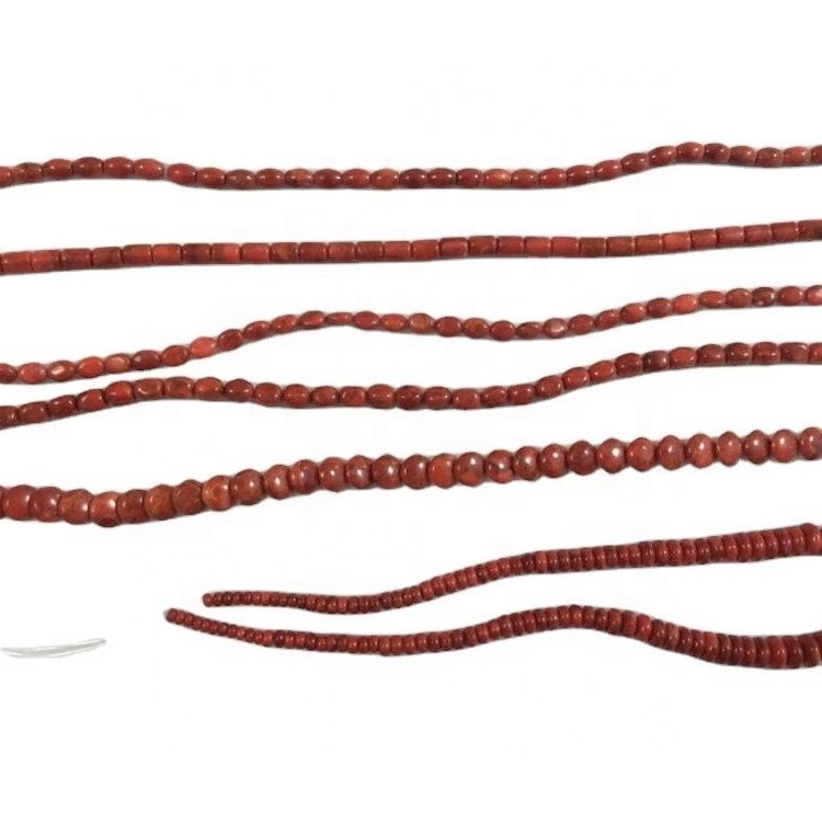 Red Coral Pèl Natirèl ki lach Pyè presye Pèl 35