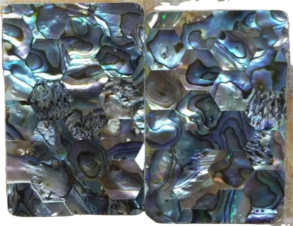 Vỏ bào ngư tự nhiên Gemstone Cabochon đá quý đá quý cho trang sức đá 38