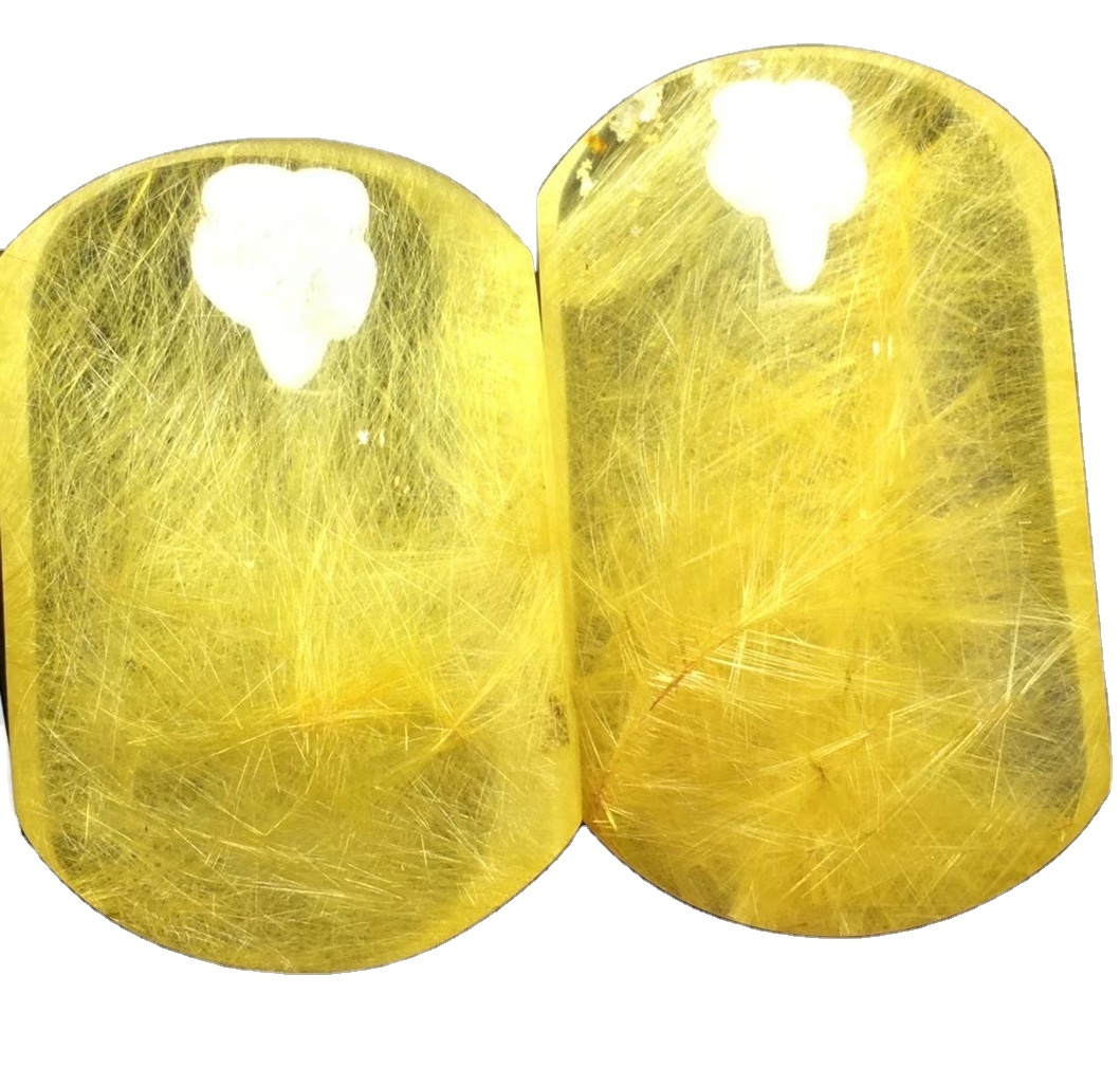 Chất lượng cao được hiệu chuẩn đánh bóng vàng bị tắc nghẽn đá quý lỏng 35