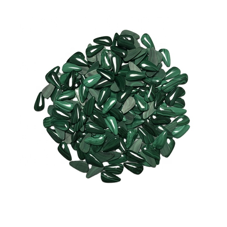 Sebach malachon rụrụ na-emebi gemtone Malachite Semice Lime Gemstone Rodochon 37