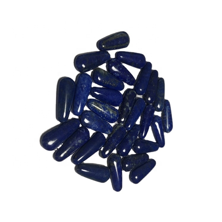 Laptis Lazali 100% ogo okike Gemstone Lapais Lazali Sanuse maka ọla na-eme 18