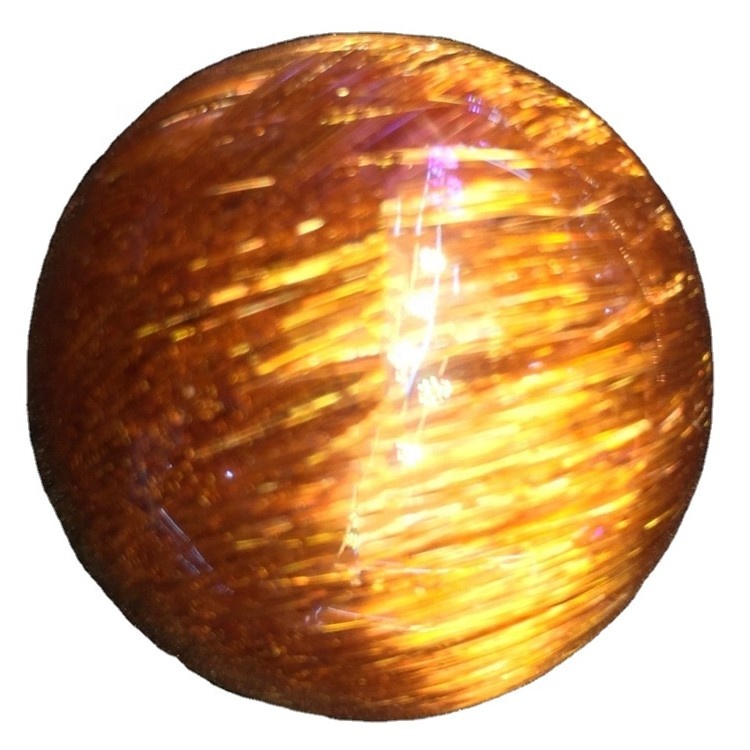 Мідна рутильна підвіска ювелірна овальна форма кабохонів дорогоцінний камінь 19