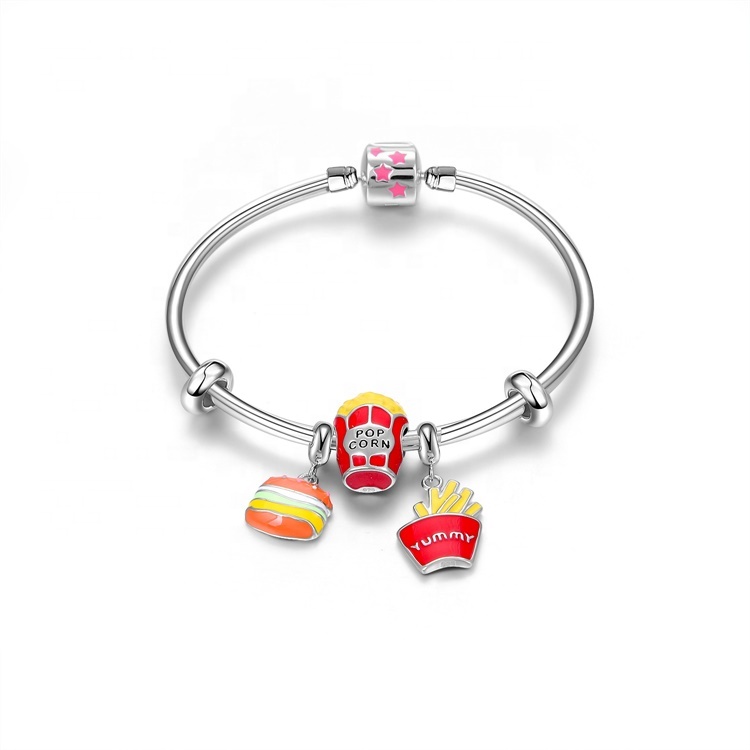 잘 알려진 브랜드 여자 선물 팔찌 실제 자연 크리스탈 925 스털링 실버 쥬얼리 매력 팔찌 7