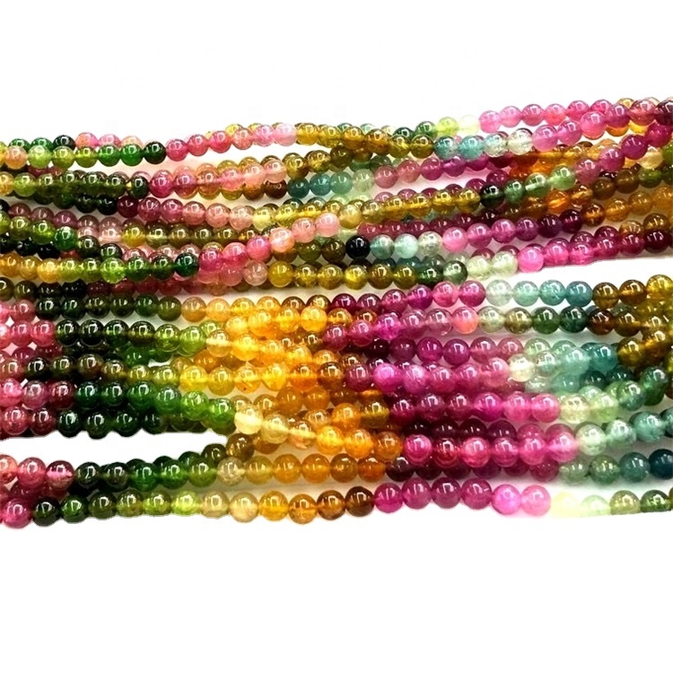 Touriale Ronnen Form Beads fir Halskette ze maachen 22