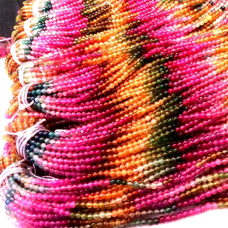 Touriale Ronnen Form Beads fir Halskette ze maachen 24