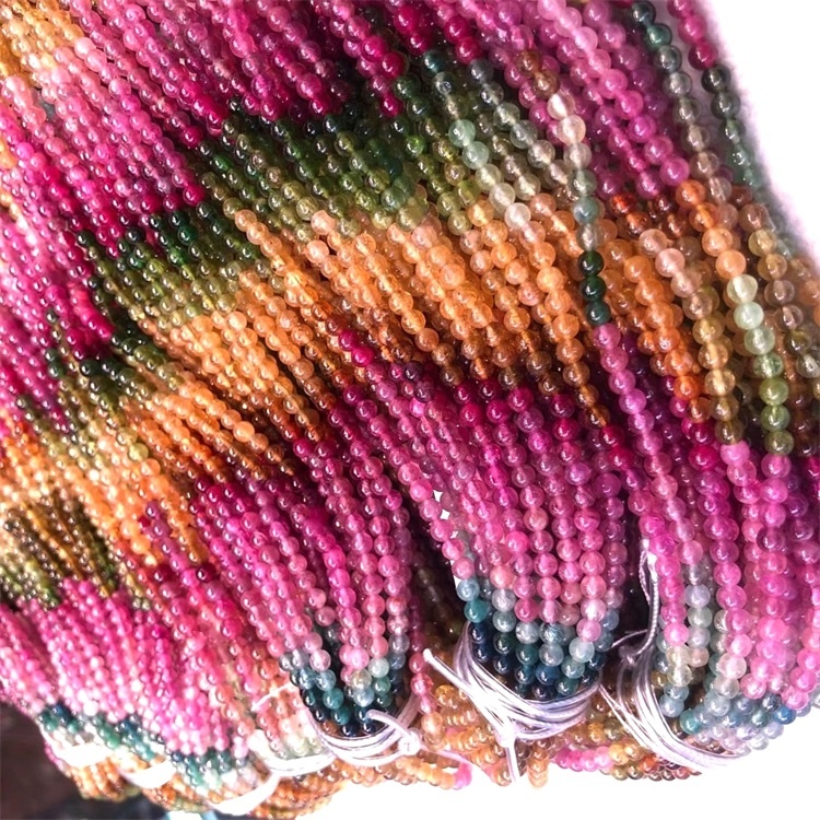 Touriale Ronnen Form Beads fir Halskette ze maachen 26